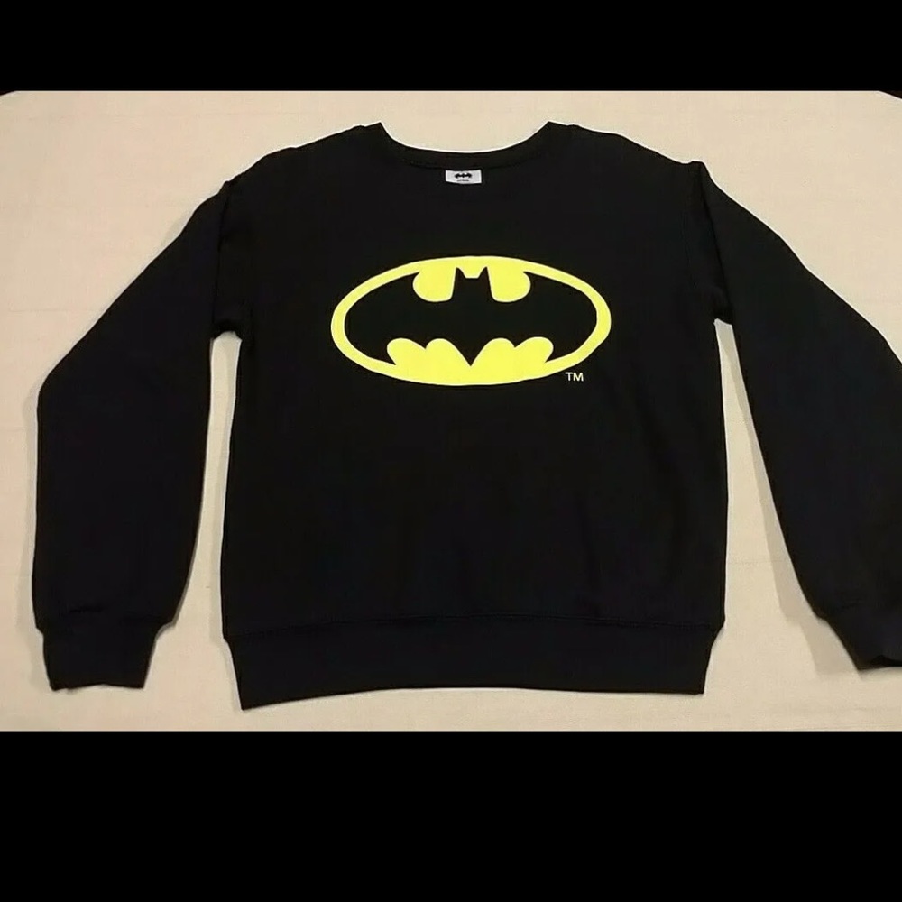 Prwnd Batman black sweatshirt long sleeve size XXXL
